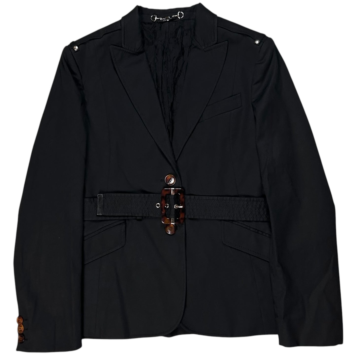 Gucci by Frida Giannini Belted Military Blazer - SS08