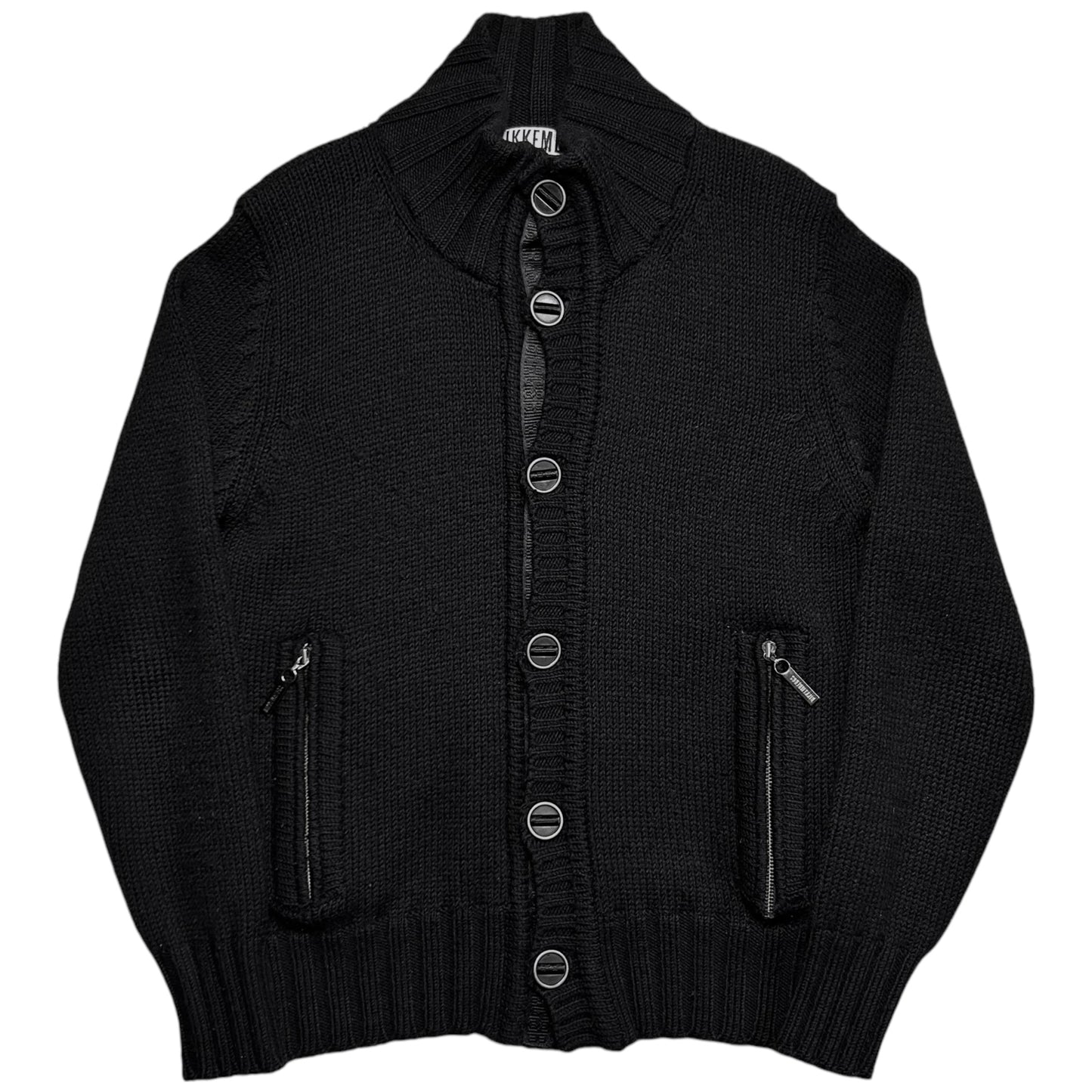 Dirk Bikkembergs Zip Pocket Knit Cardigan