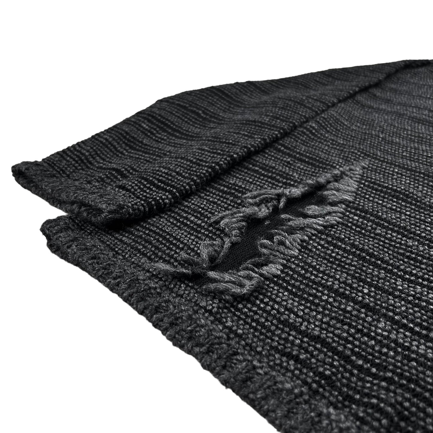 MM6 Maison Margiela Distressed Fringe Knit Sweater - AW22