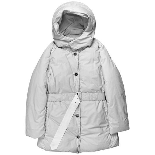 Jil Sander Belted Zip Hood Down Parka - AW10