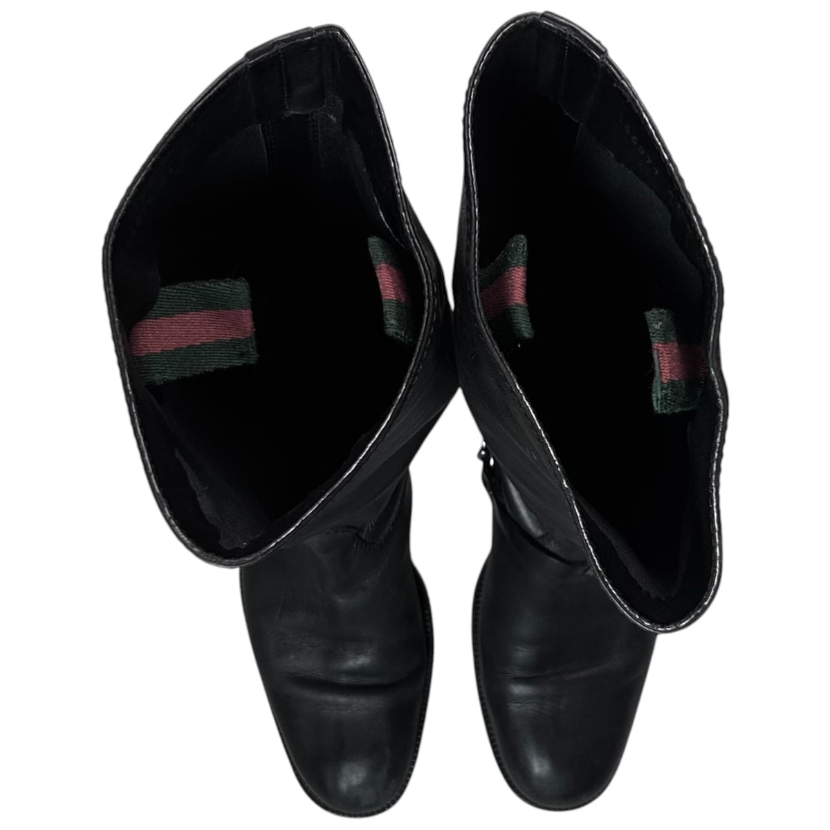 Gucci by Frida Giannini Horsebit Harness Riding Boots - AW06