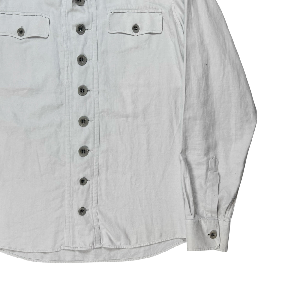 Dries Van Noten Saharienne Multi Button Shirt