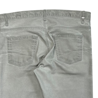 Dior Homme Silver Overdye Slim Jeans - SS06