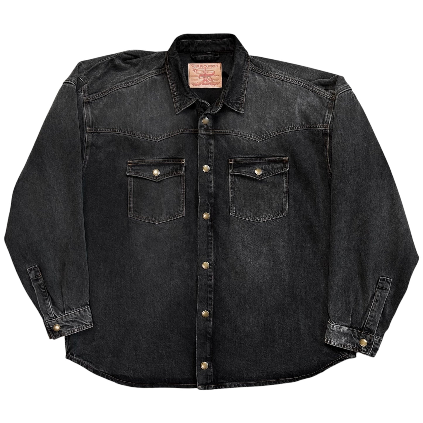 Y/Project Batwing Denim Shirt - AW17