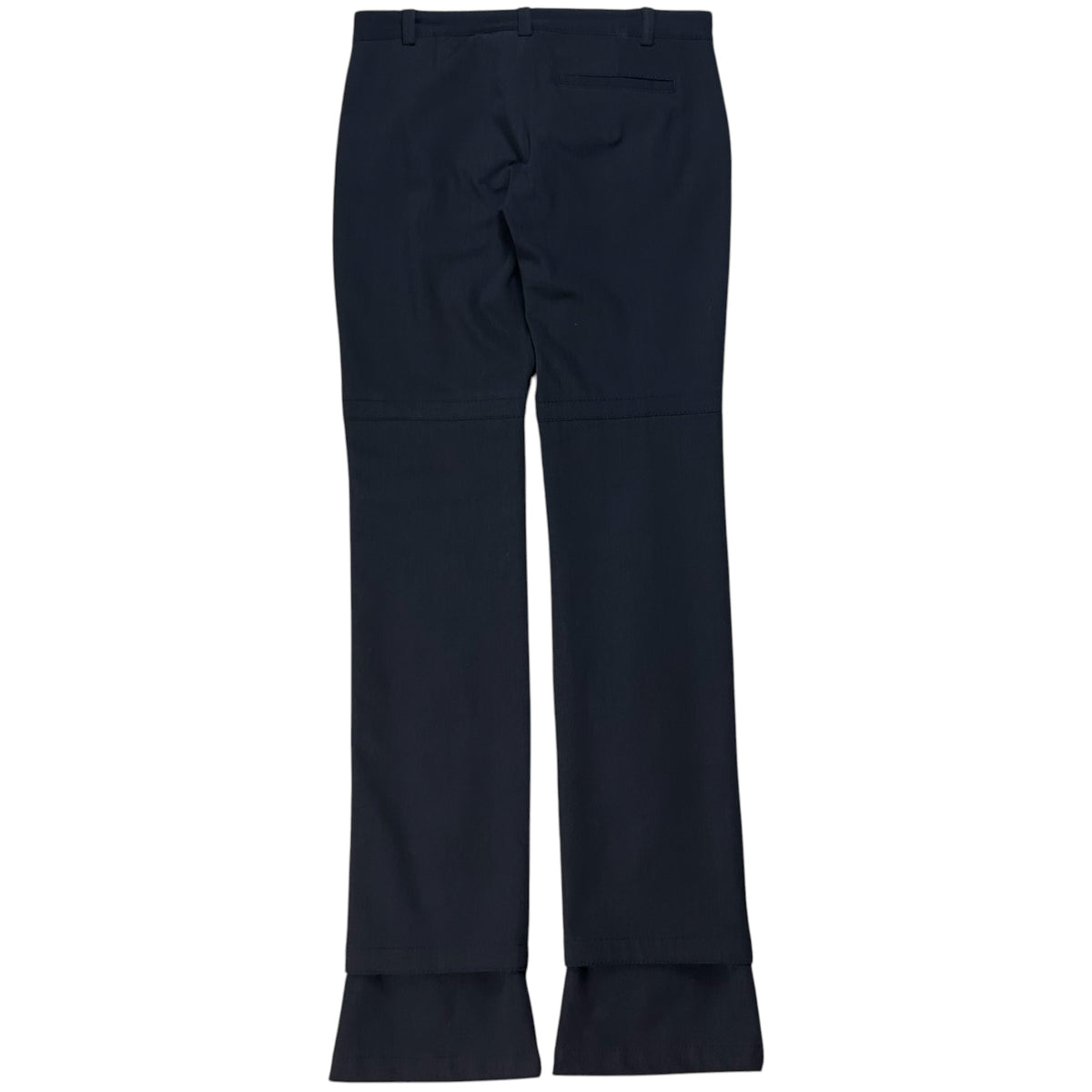 Dirk Bikkembergs Flared Front Zip Pants - 90s