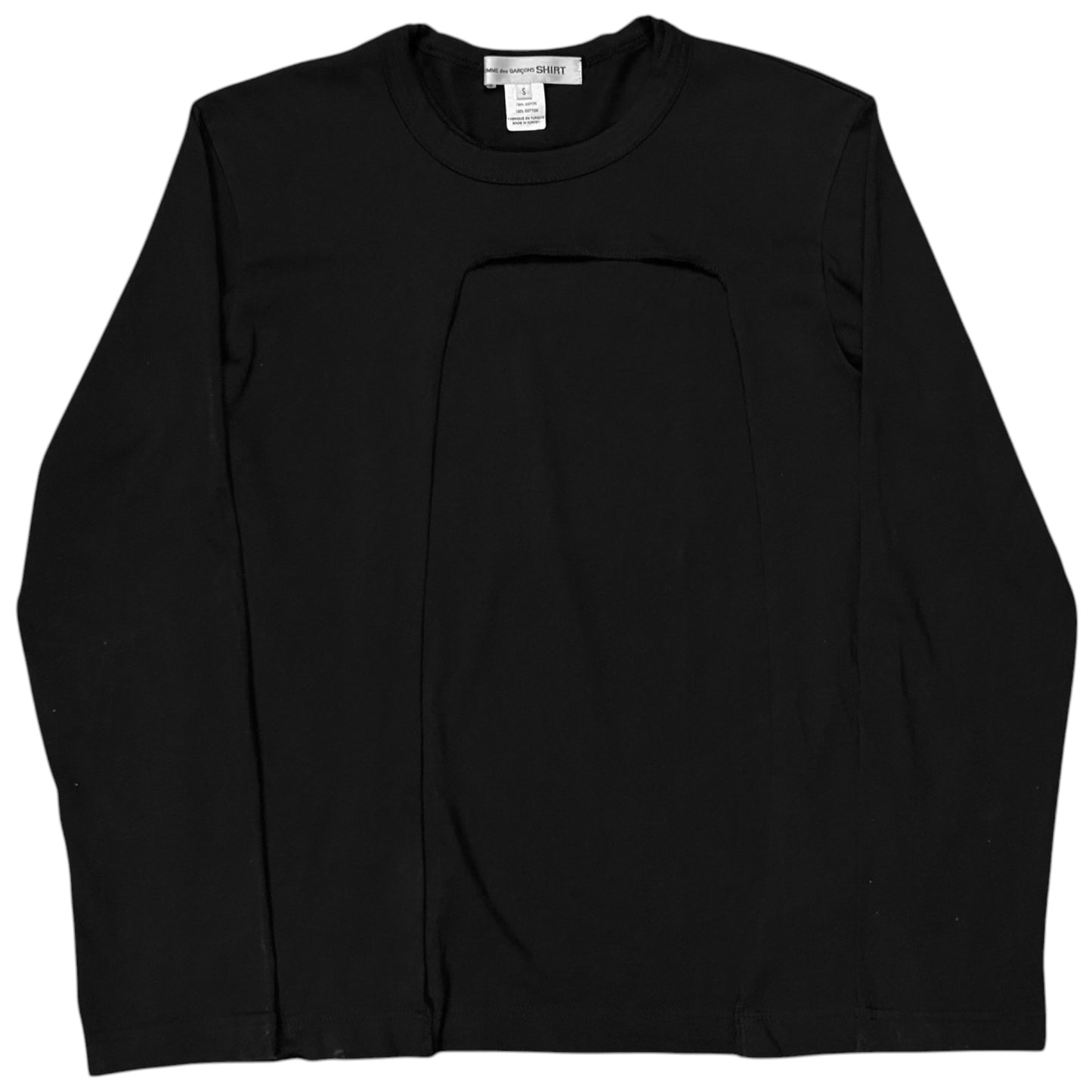 Comme des Garcons Shirt Layered Cut Out Longsleeve