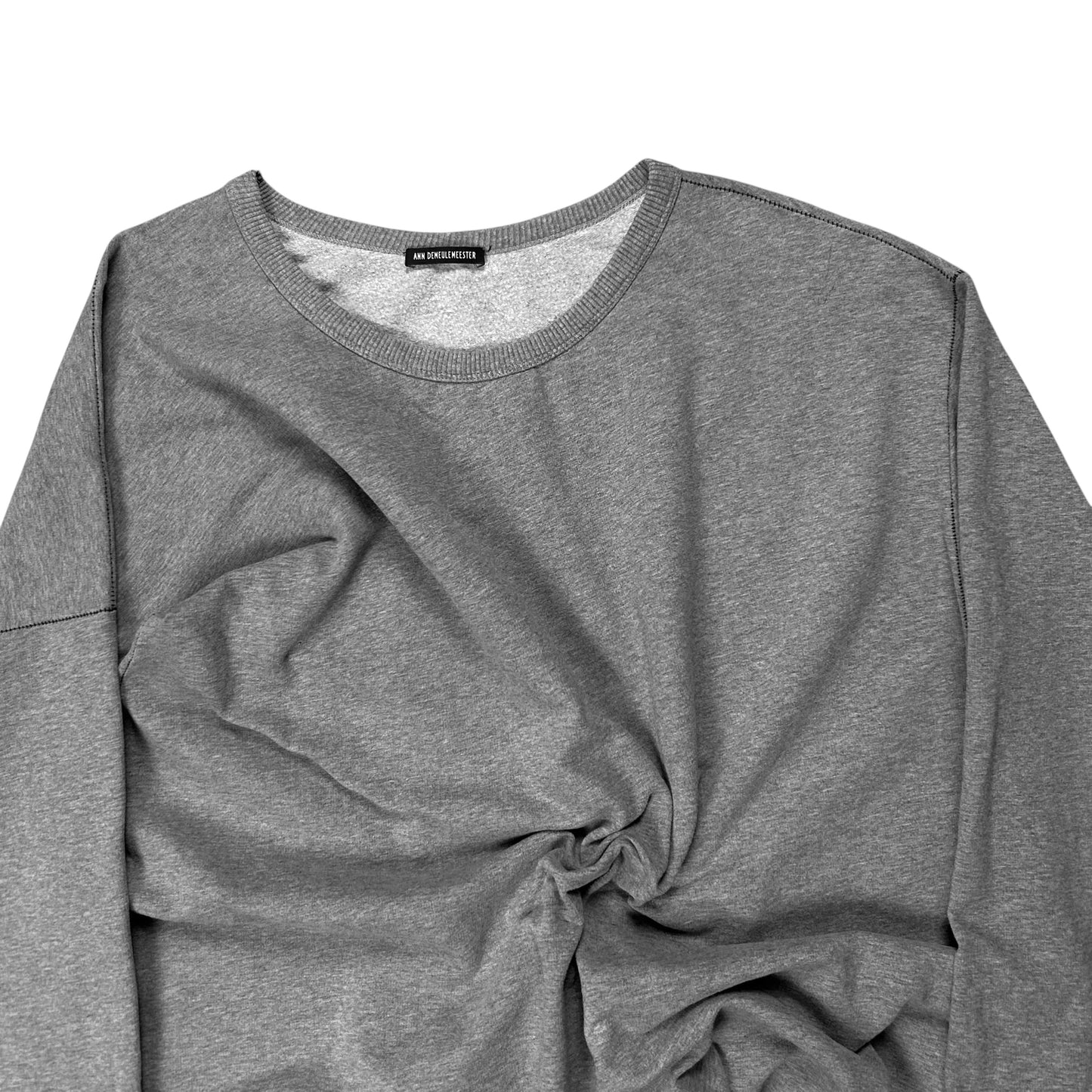 Ann Demeulemeester Asymmetric Distorted Strap Sweater - AW18