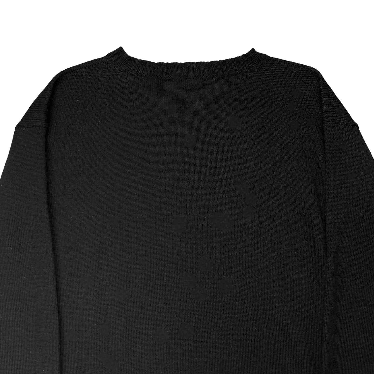 Ys Yohji Yamamoto Double Hem V-Neck Sweater