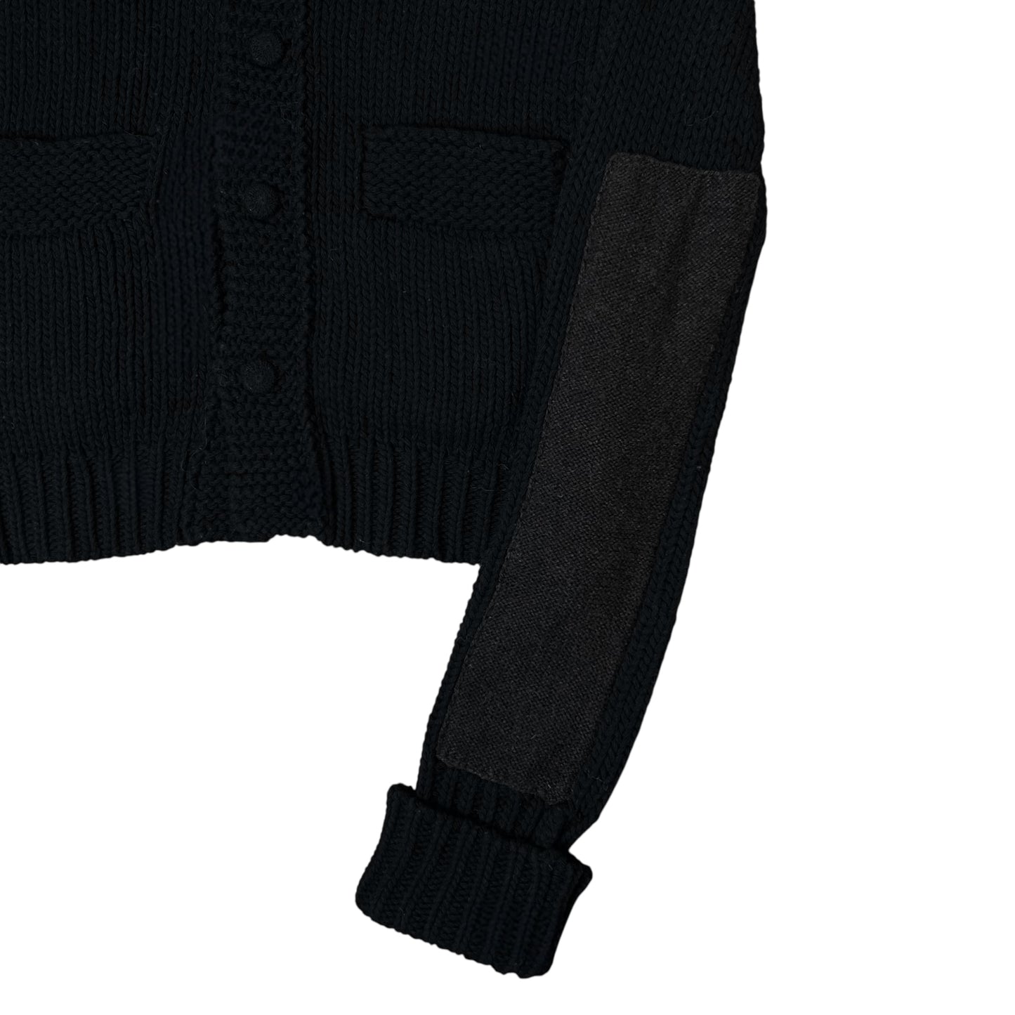 Y‘s by Yohji Yamamoto Contrasted Knit Cardigan