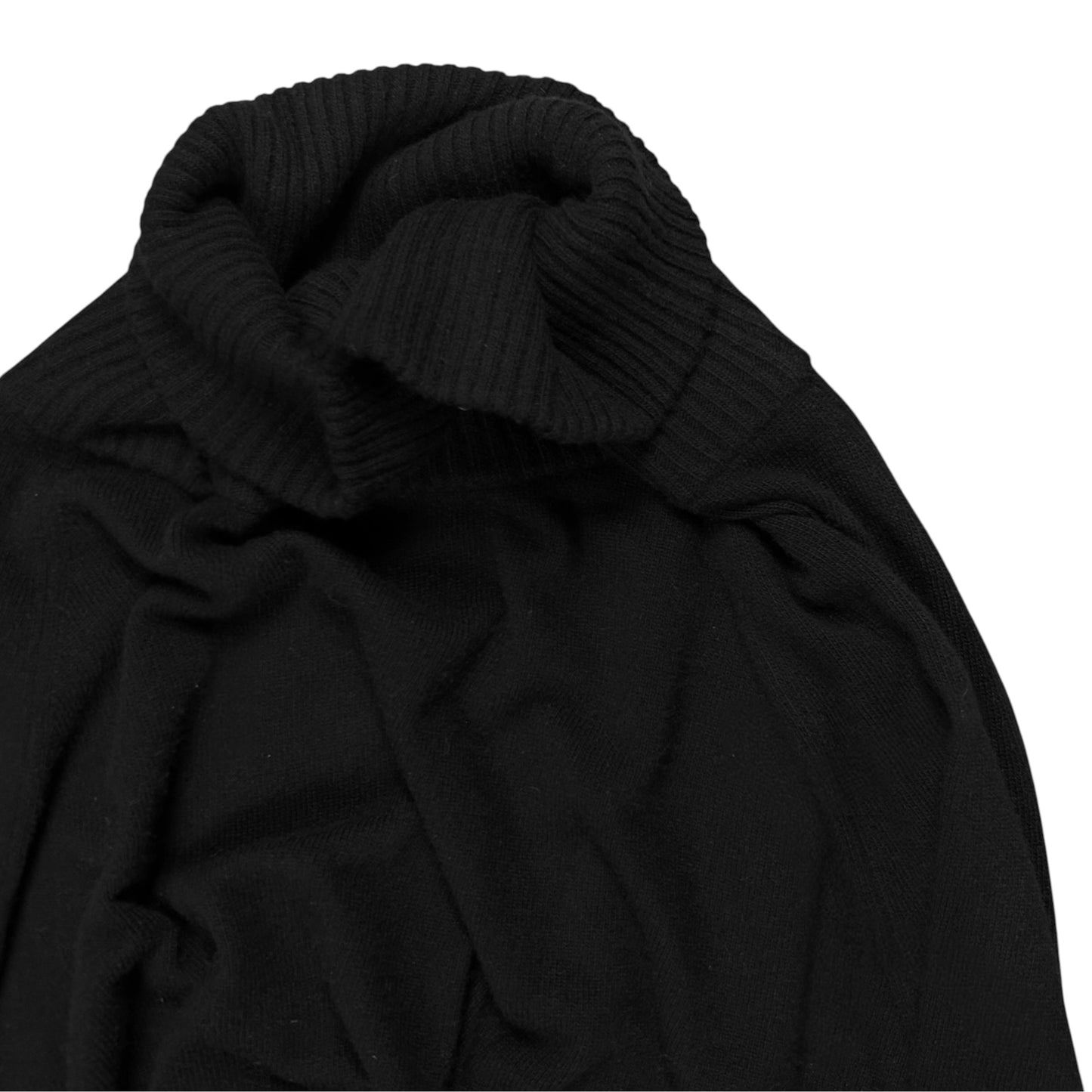 Ann Demeulemeester Hook Roll Neck Cashmere Knit Sweater - AW01