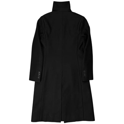 Dior Homme Asymmetric Drape Collar Wool Coat - AW09