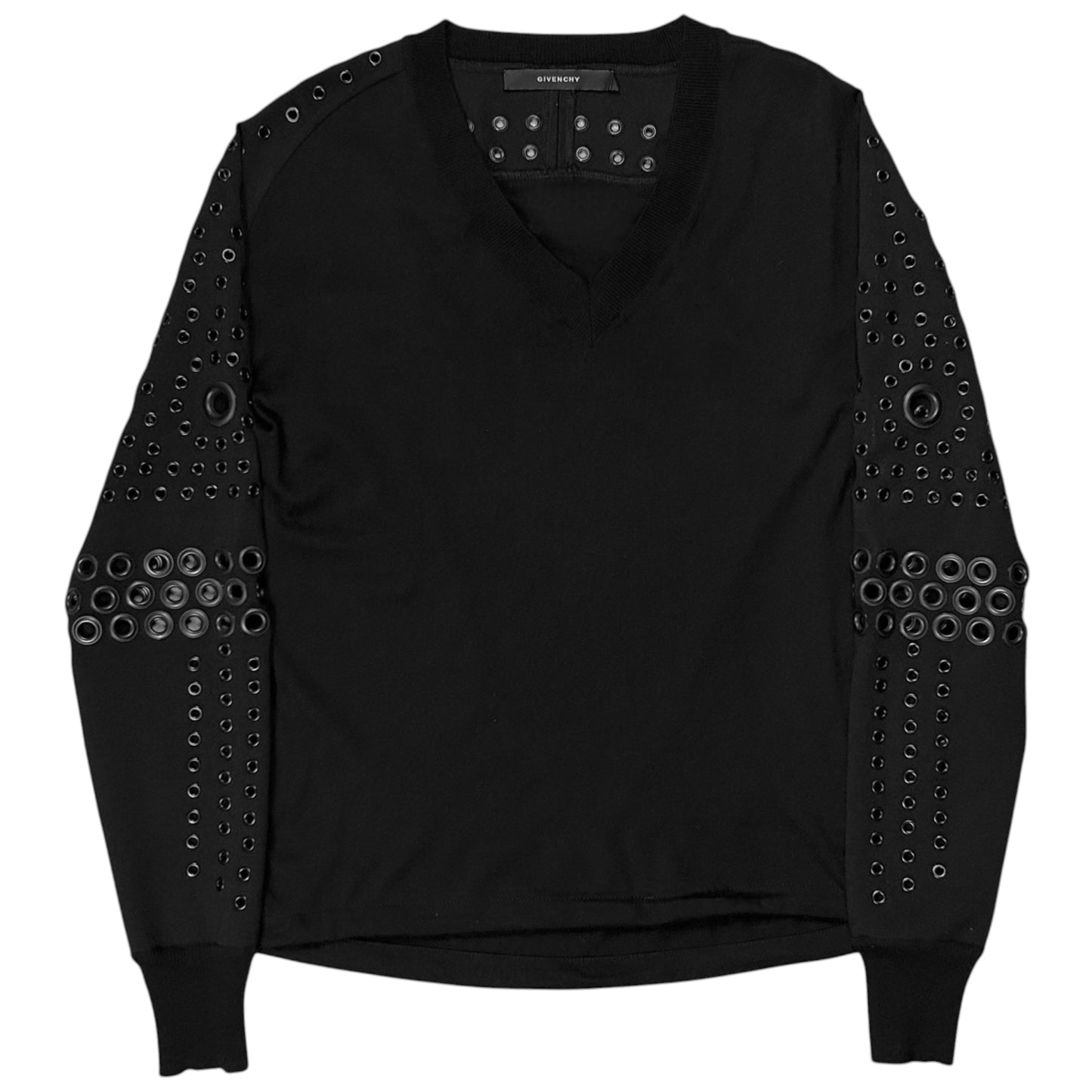 Givenchy Eyelet V-Neck Sweater - SS11