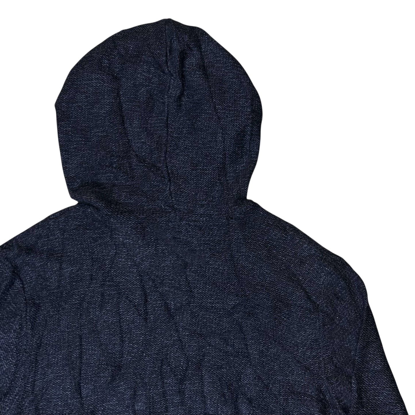 Comme des Garcons Shirt Wrinkled Knit Hoodie