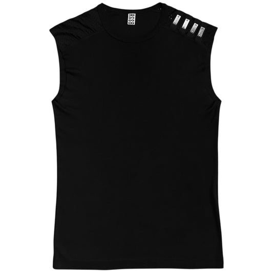 Dirk Bikkembergs Metal Patch Tank Top