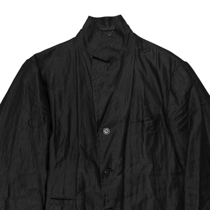 Dries Van Noten Overdyed Linen Blazer - 00s