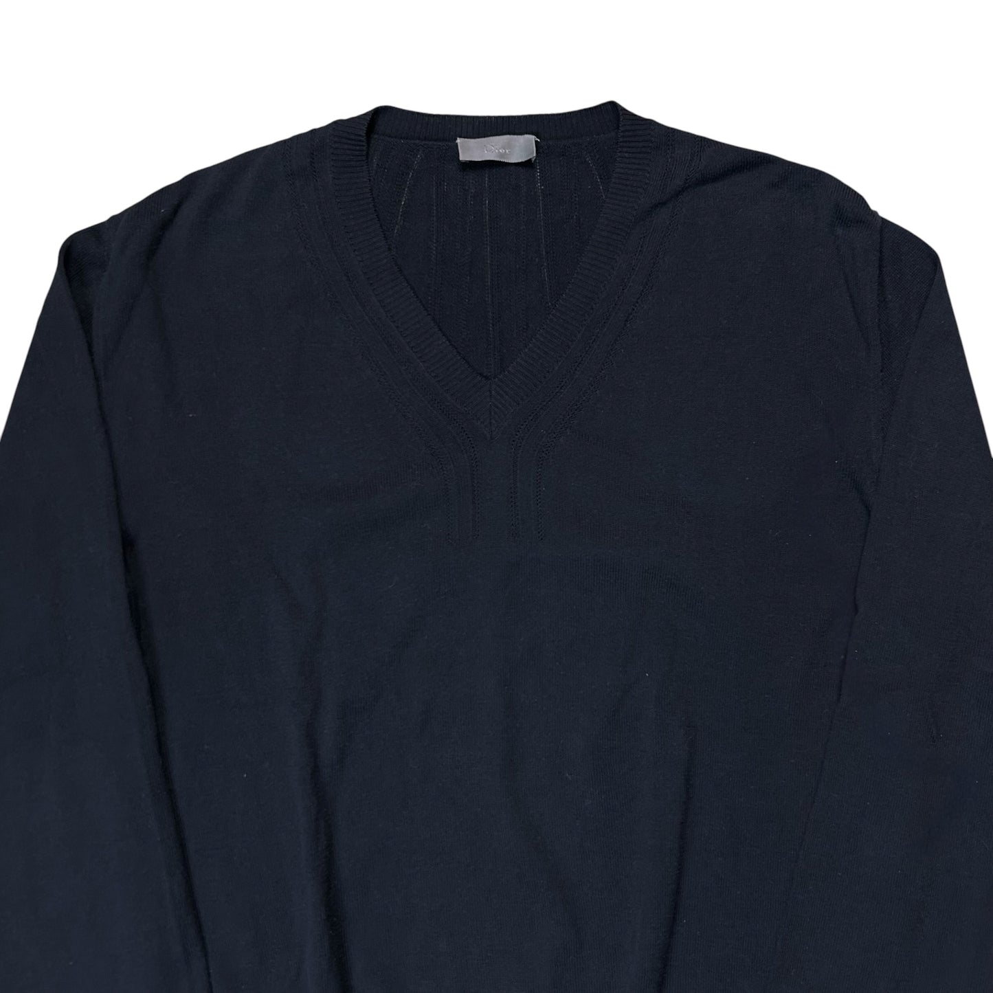 Dior Homme Mitered V-Neck Sweater - SS08