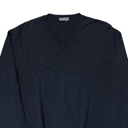 Dior Homme Mitered V-Neck Sweater - SS08