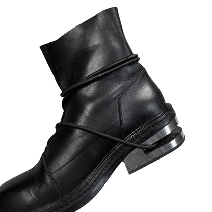 Dirk Bikkembergs Metal Heel Bungee Cord Boots - AW96