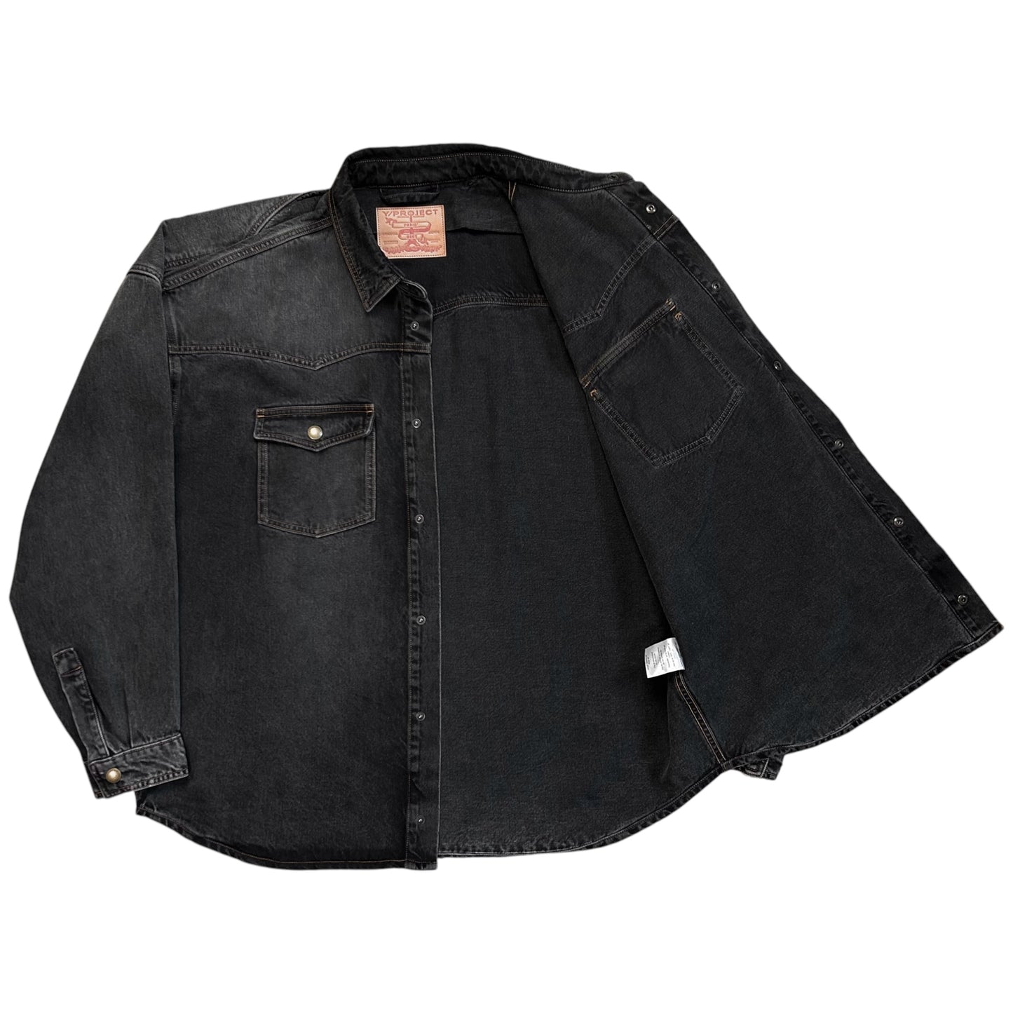 Y/Project Batwing Denim Shirt - AW17