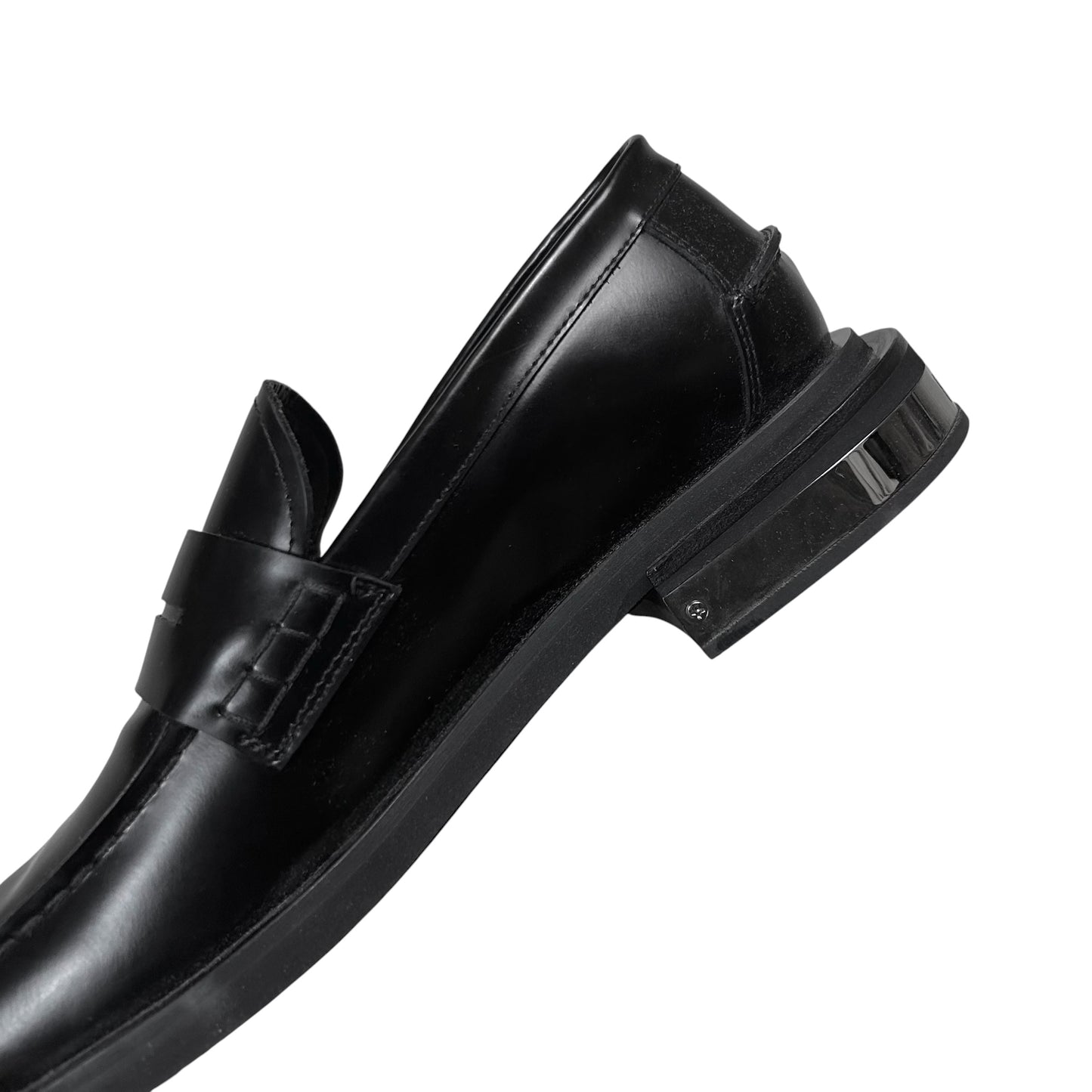 Dirk Bikkembergs Metal Heel Loafers - 2010s
