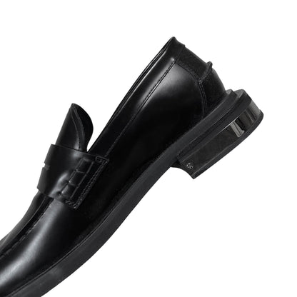 Dirk Bikkembergs Metal Heel Loafers - 2010s