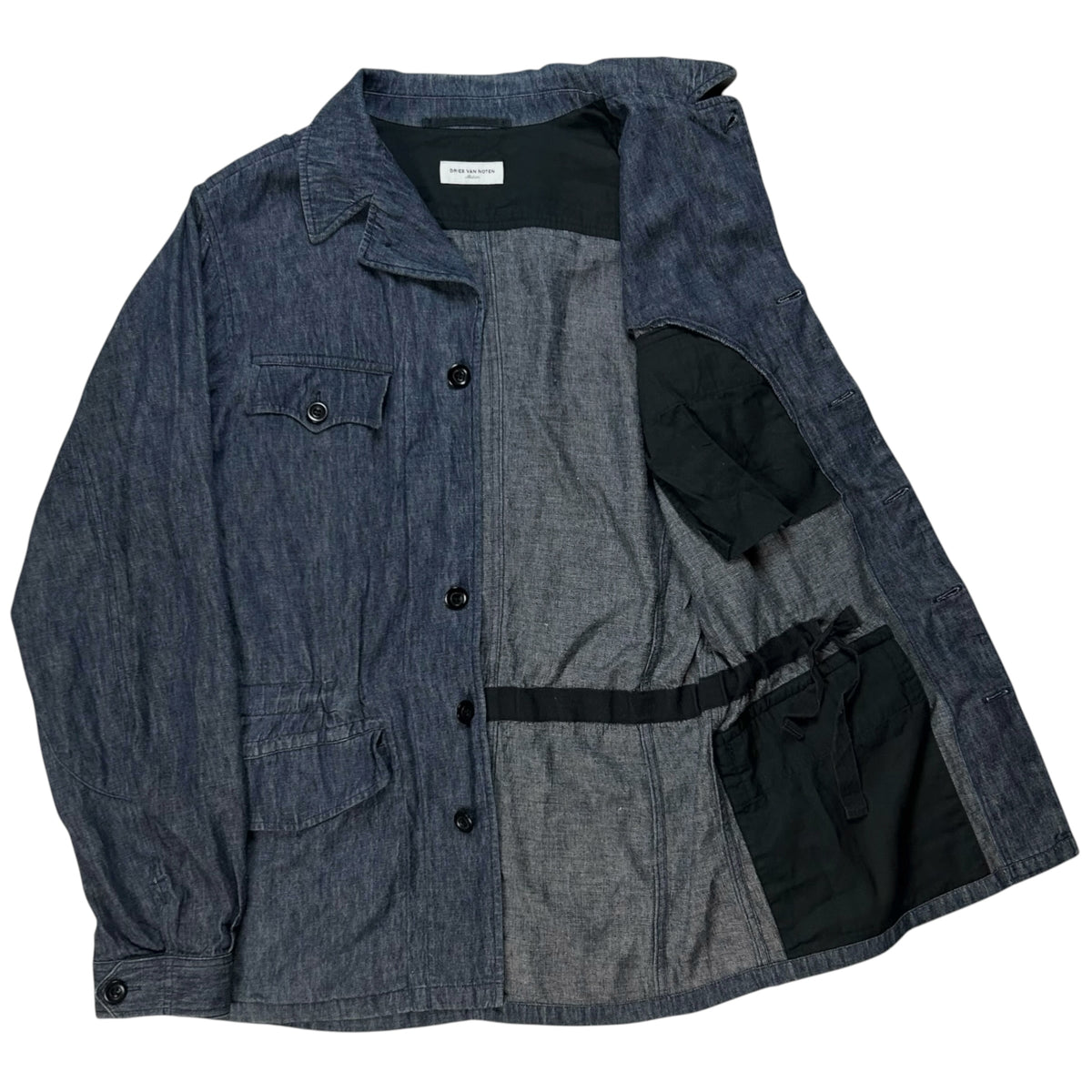 Dries Van Noten Denim Safari Jacket - SS17