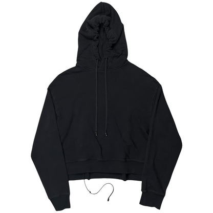 Maison Margiela Cropped Back String Hoodie - AW19