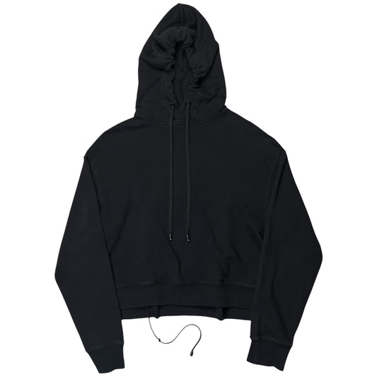 Maison Margiela Cropped Back String Hoodie - AW19