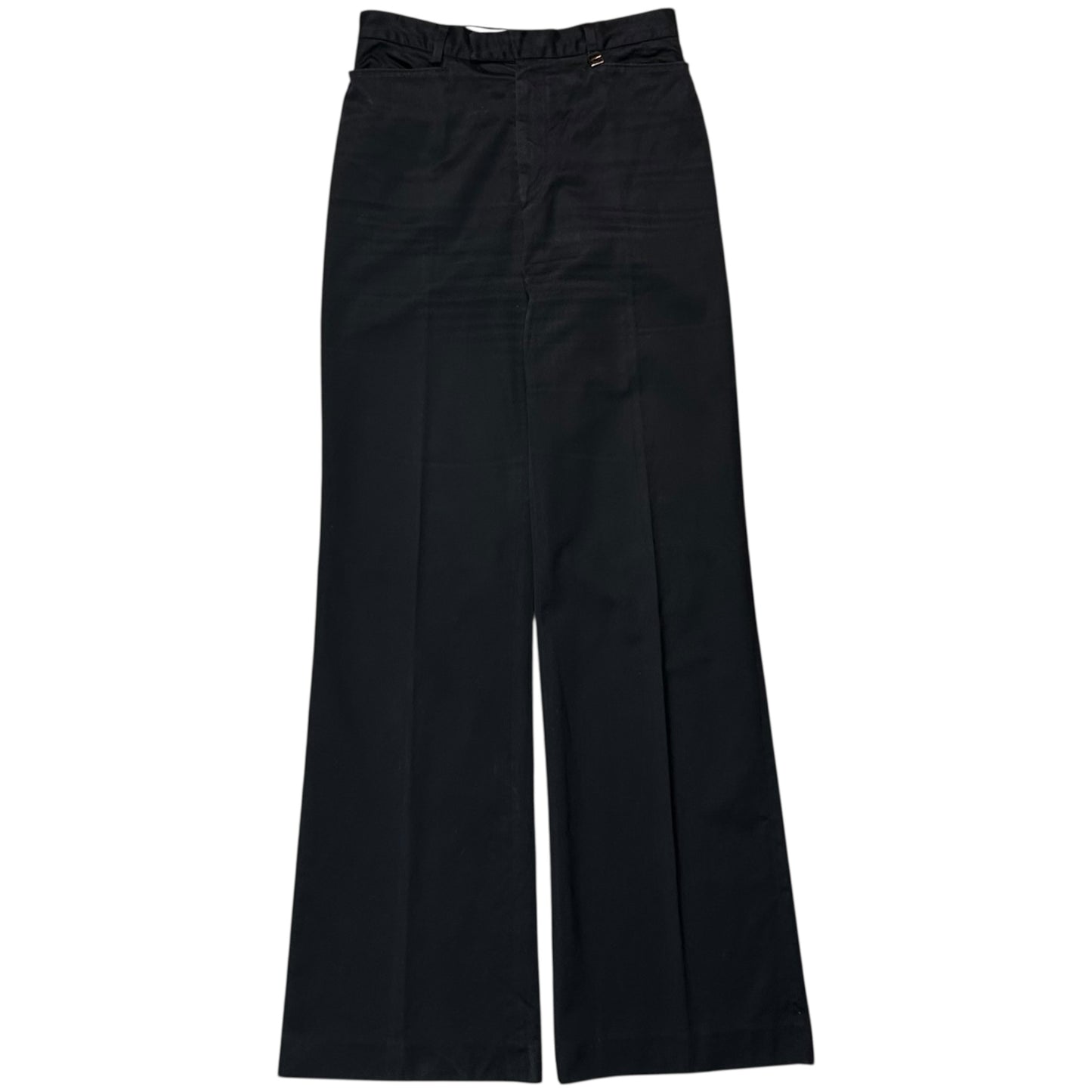 Gucci by Tom Ford Flared Waist Pendant Trousers - 90s