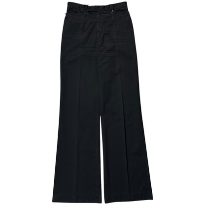 Gucci by Tom Ford Flared Waist Pendant Trousers - 90s
