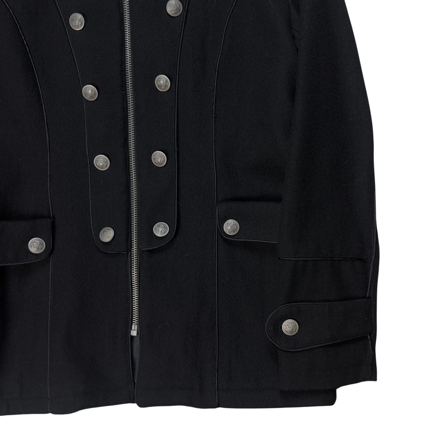 Comme des Garcons Homme Napoleon Button Wool Jacket - SS07