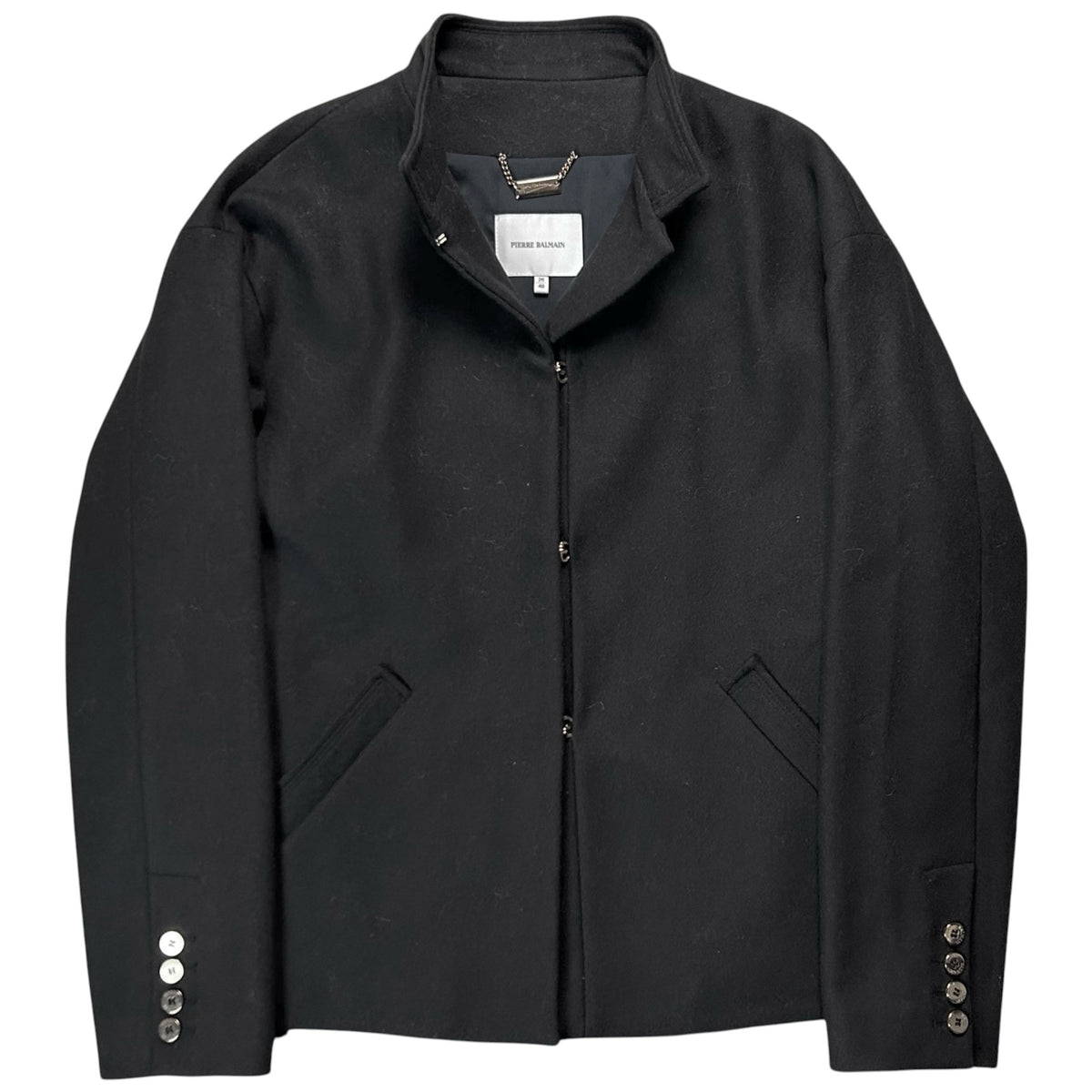 Pierre Balmain Stealth Hook Wool Jacket - AW12