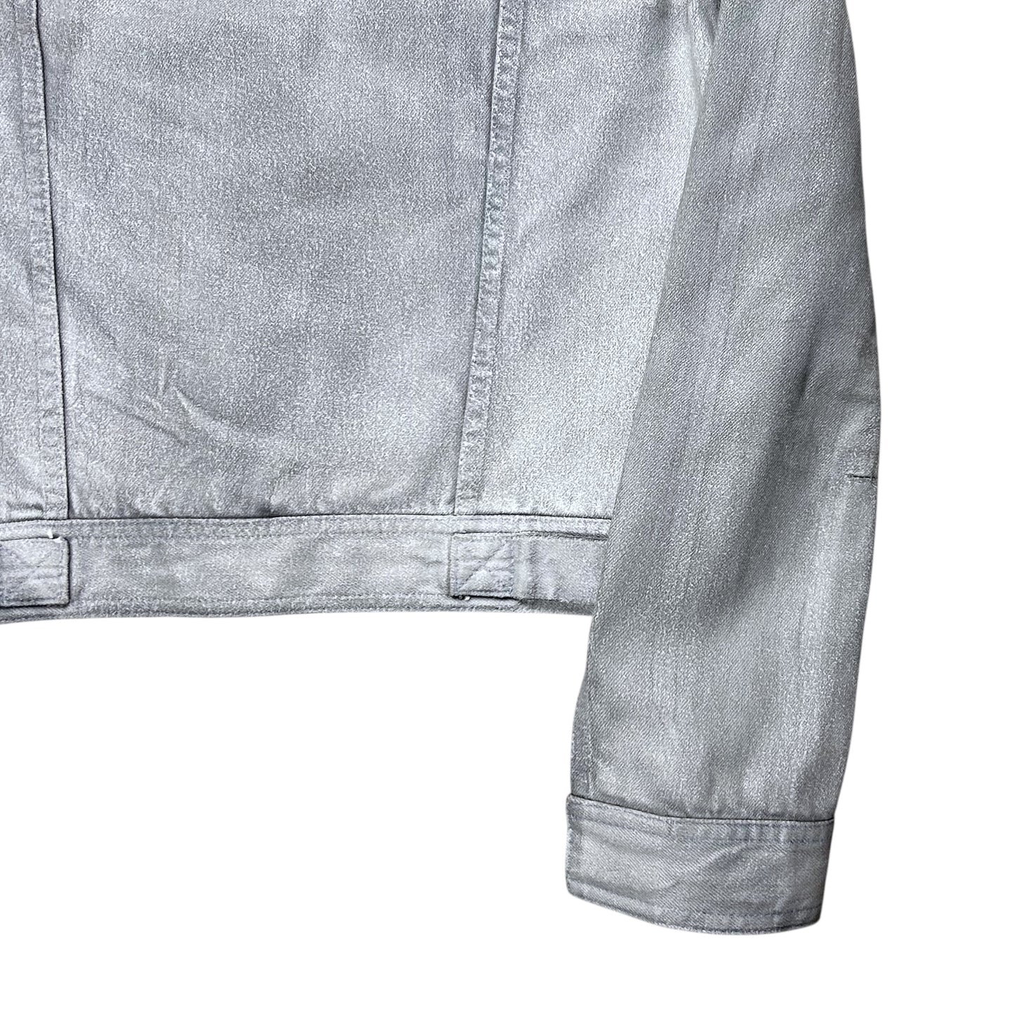 Balenciaga Waxed Paint Trucker Jacket - SS08