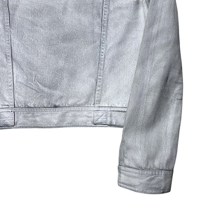 Balenciaga Waxed Paint Trucker Jacket - SS08