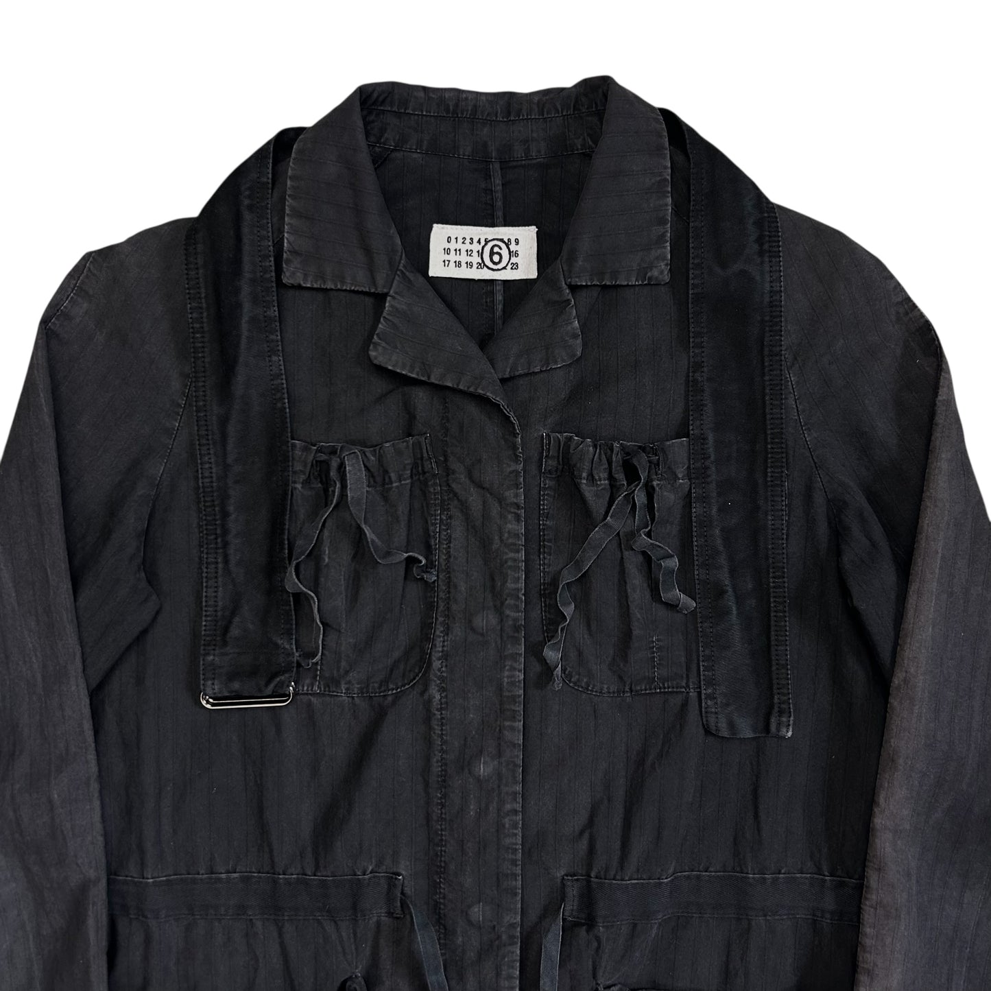 Maison Martin Margiela Belted Cargo Tassel Chore Jacket - SS05