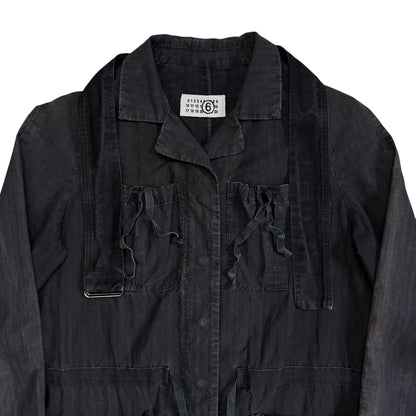Maison Martin Margiela Belted Cargo Tassel Chore Jacket - SS05