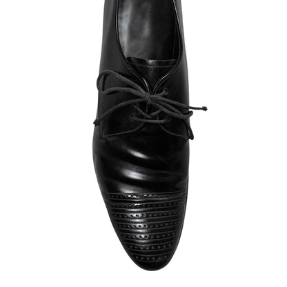 Prada Perforated Toe Derbies - AW07