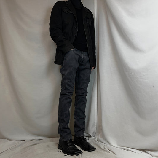 Dries Van Noten Waxed Overdye Jeans