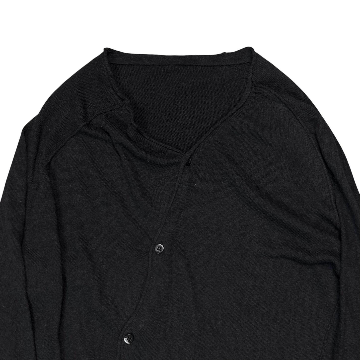 Y‘s by Yohji Yamamoto Asymmetric Cinch Strap Cardigan