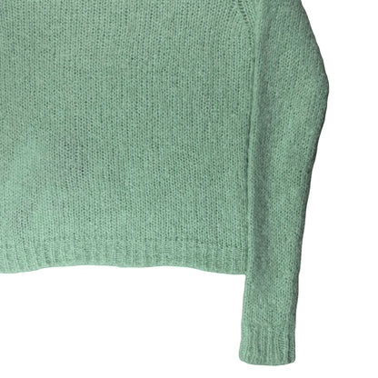 Rick Owens Aqua Mohair Sweater - AW22