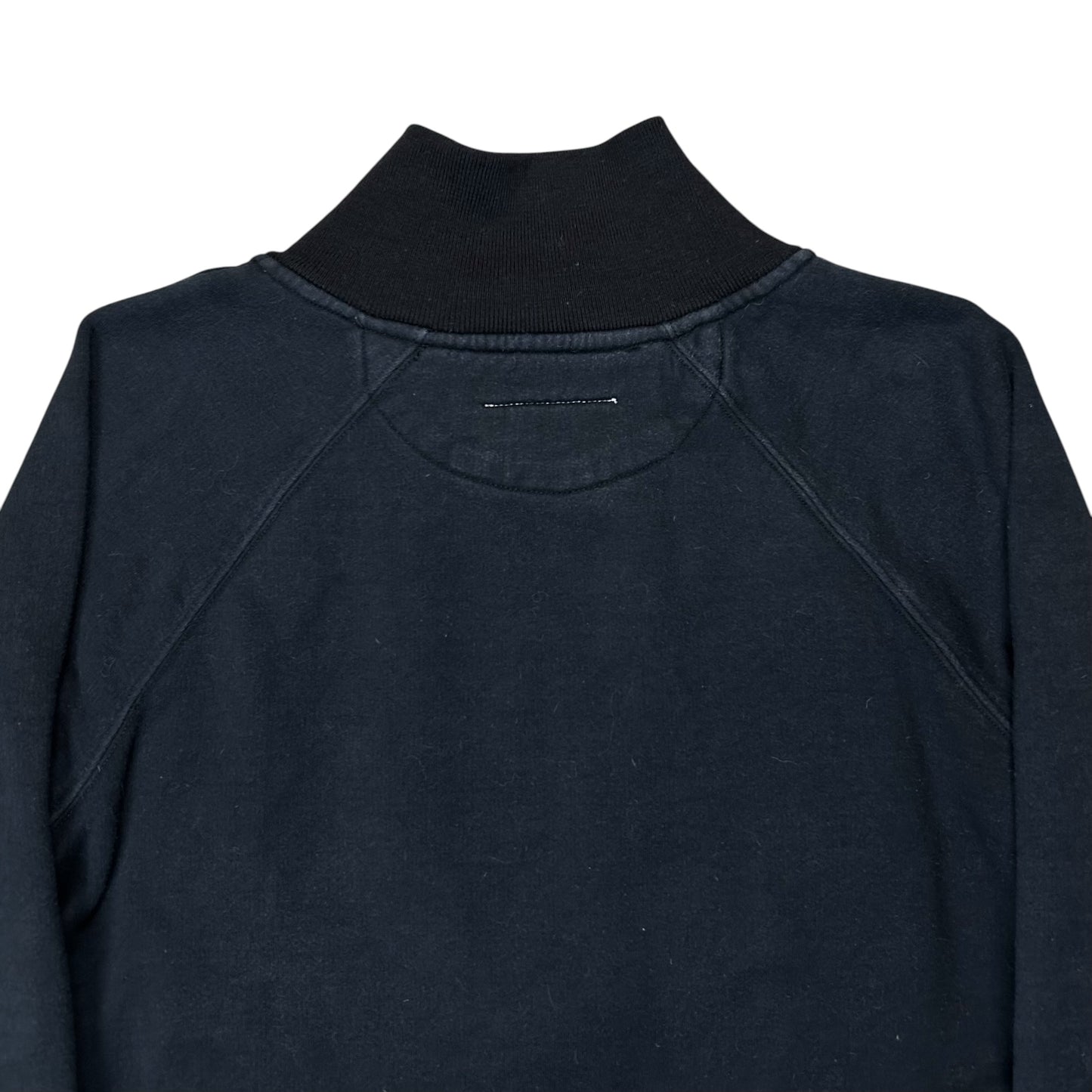 MM6 Maison Martin Margiela Cropped Sweat Bomber Jacket - AW09