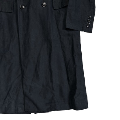 Dries Van Noten Double Breasted Corduroy Shawl Collar Coat