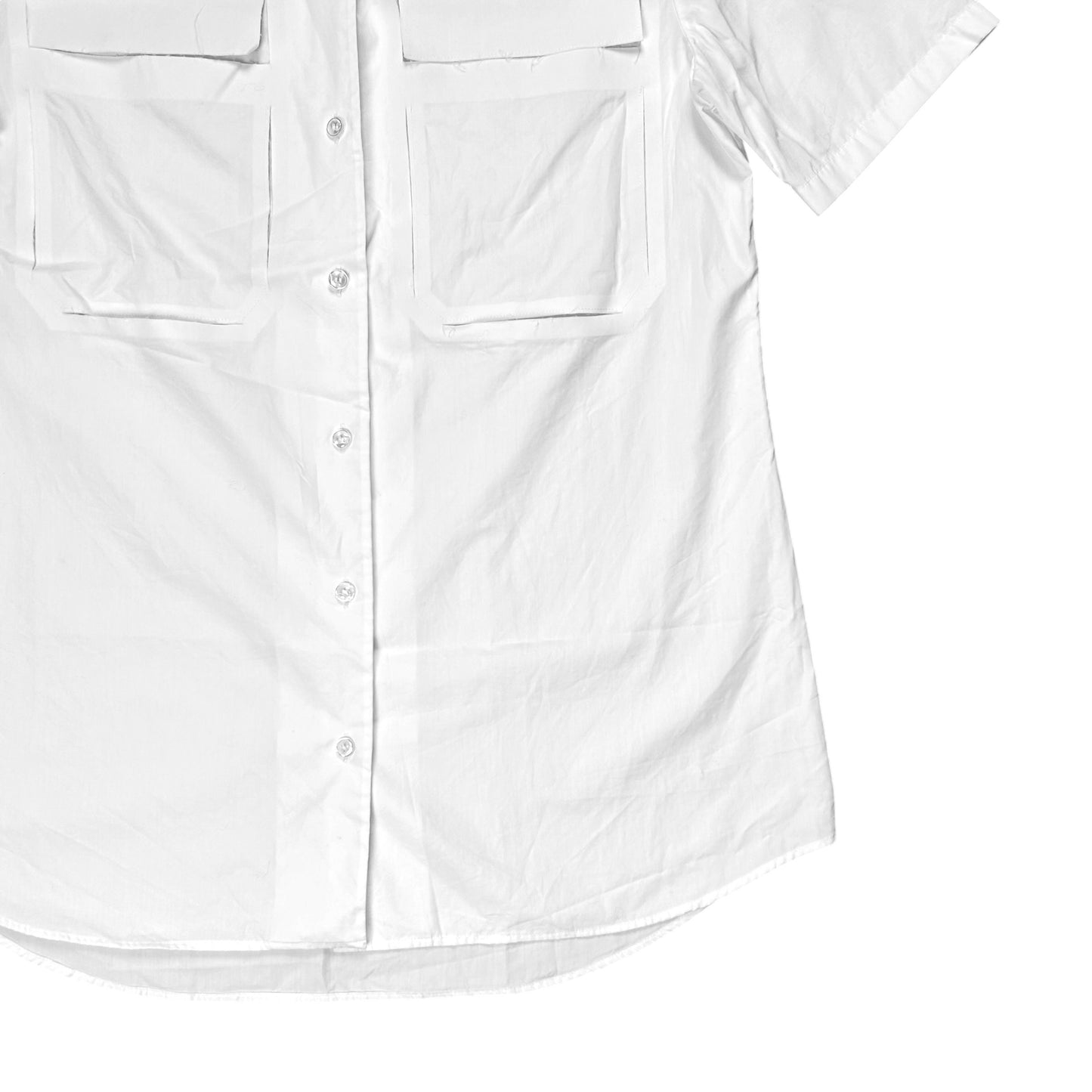 Maison Margiela Cut Out Short Sleeve Shirt - SS19