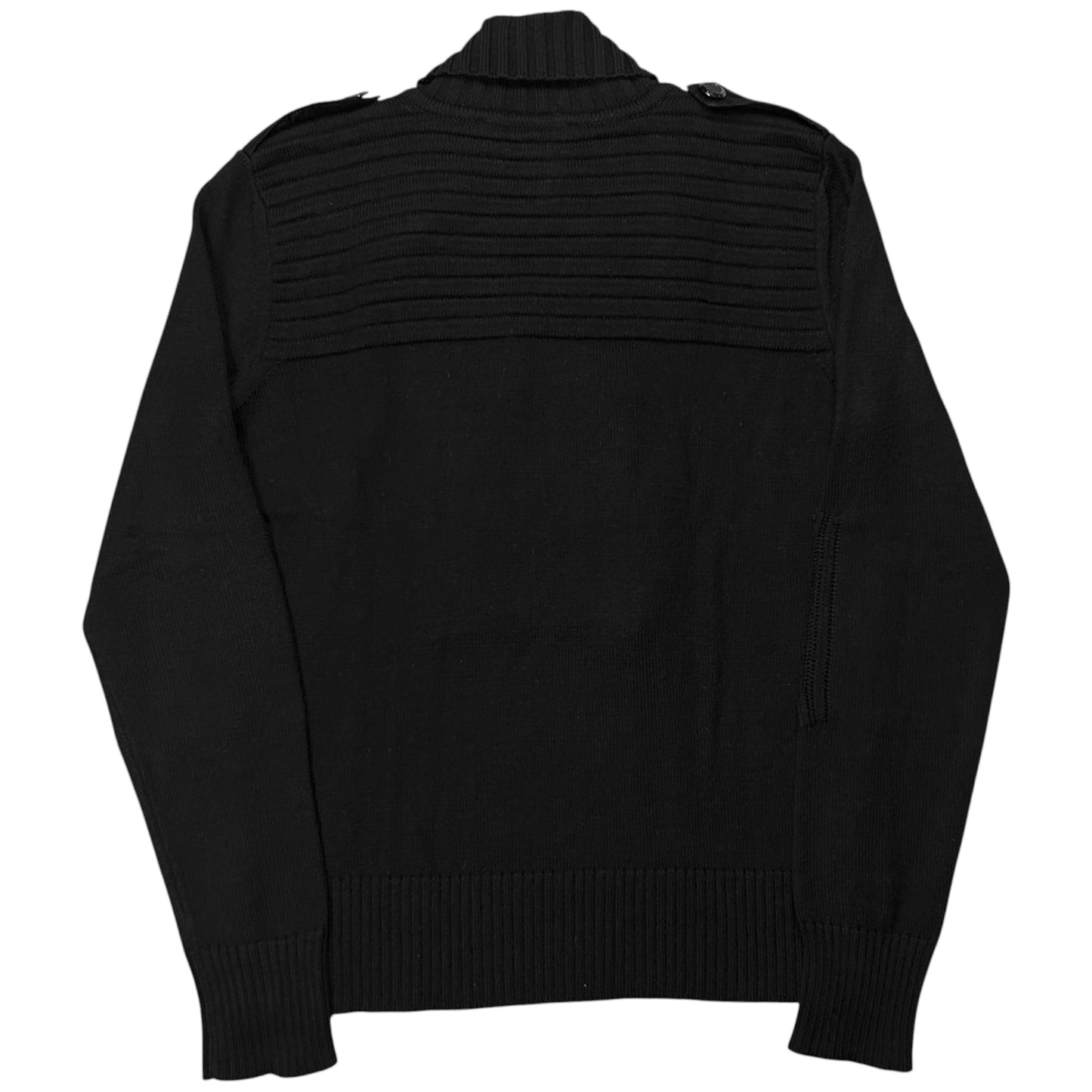 Dirk Bikkembergs Military Zip Knit Sweater - AW10