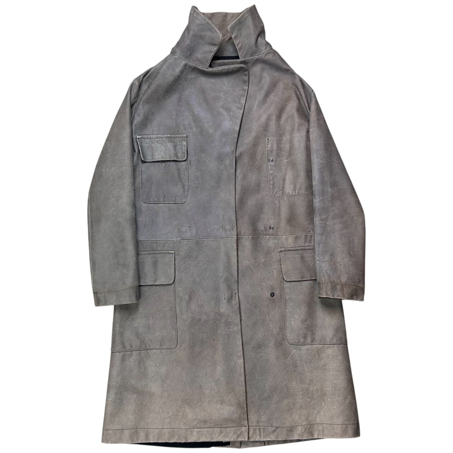 Maison Martin Margiela Leather Work Coat - AW03