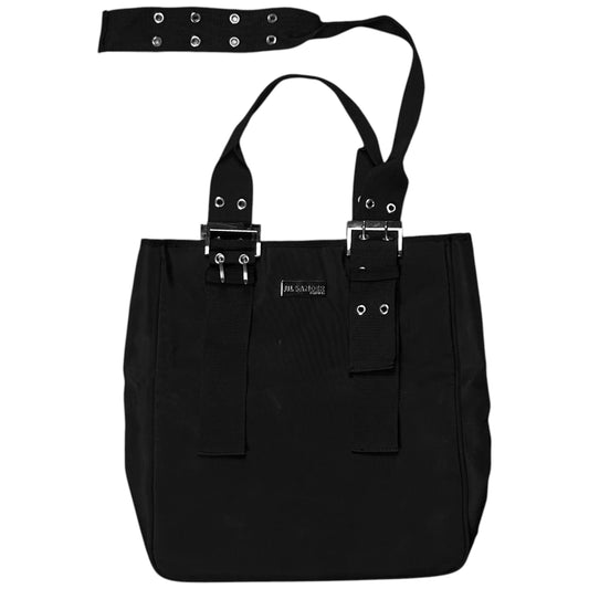Jil Sander Dual Belted Eyelet Shopper Bag