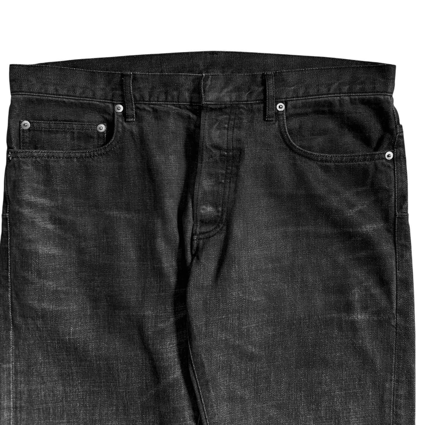 Dior Homme Charcoal Fade Slim Jeans - SS10