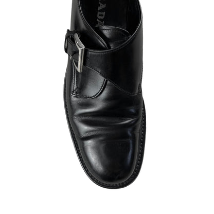 Prada Monk Strap Panel Derbies