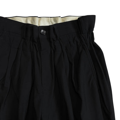 Comme des Garcons Wide Gathered Waist Shorts - SS16