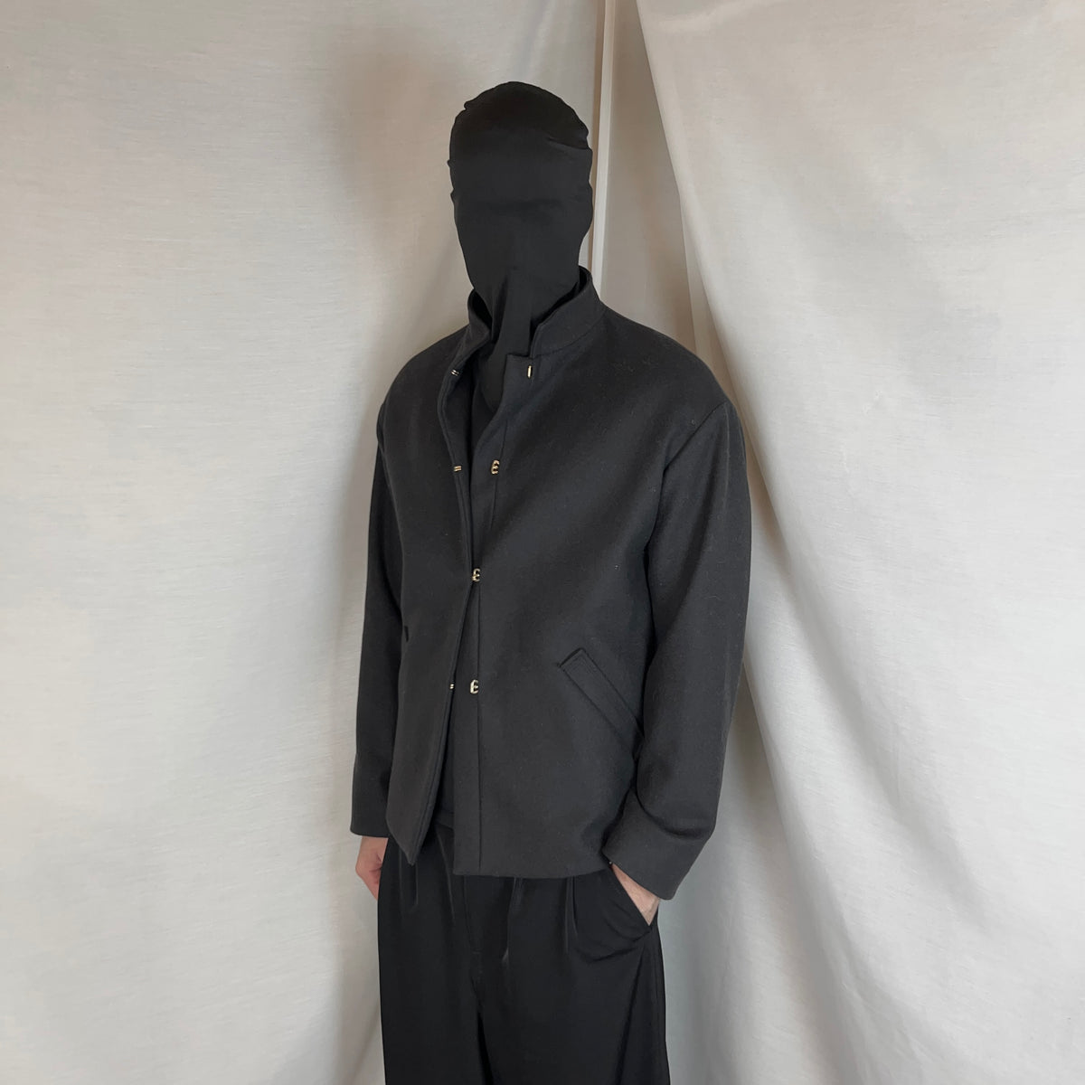 Pierre Balmain Stealth Hook Wool Jacket - AW12